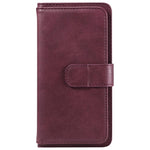 Portafoglio multifunzione con 10 scomparti per carte e custodia in pelle per telefono, For Galaxy A27 5G, For Samsung Galaxy A16 5G, For Samsung Galaxy A06 4G