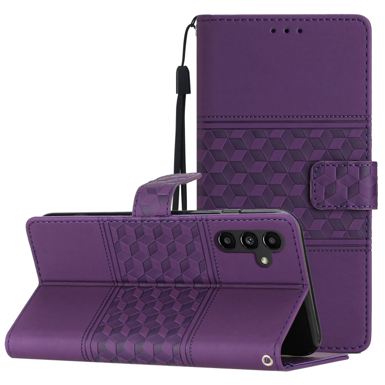 Custodia per telefono in pelle effetto pelle con effetto diamante, For Samsung Galaxy A16 5G, For Samsung Galaxy A06 4G