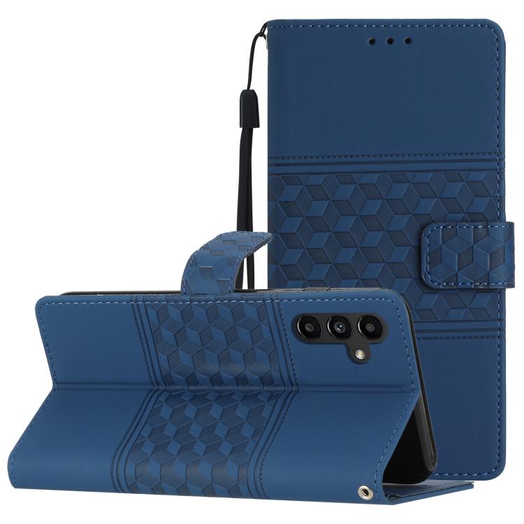 Custodia per telefono in pelle effetto pelle con effetto diamante, For Samsung Galaxy A57 5G, For Samsung Galaxy A37 5G, For Samsung Galaxy A07 5G, For Samsung Galaxy A17 5G