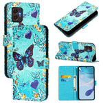 Custodia per telefono in pelle con motivo a trama semplice e disegno colorato, For Samsung Galaxy M56 5G, For Samsung Galaxy M35, For Samsung Galaxy XCover7 Pro