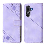 Custodia per telefono in pelle goffrata effetto pelle, For Samsung Galaxy M56 5G, For Samsung Galaxy M16 5G Global, For Samsung Galaxy M06 5G / F06 5G, For Samsung Galaxy M35