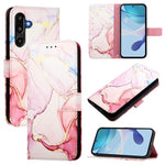 PT003 Custodia per telefono in pelle con motivo marmo, For Samsung Galaxy M56, For Samsung Galaxy M16 5G / F16 5G, For Samsung Galaxy M06 5G / F6 5G, For Samsung Galaxy M35