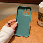 Custodia magnetica per telefono MagSafe in silicone liquido a tinta unita, For iPhone Air
