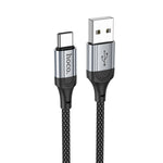 Cavo ricarica USB a USB-C 3A 1 metro compatibile iPhone