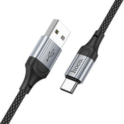Cavo dati di ricarica Fresh 3A da USB a USB-C / Type-C hoco X102, USB to Type-C