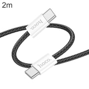 Cavo dati di ricarica da USB-C/Tipo-C a USB-C/Tipo-C Source 60W hoco X104, 1m, 2m