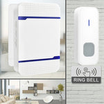Campanello wireless impermeabile IP55 110dB con 2 ricevitori
