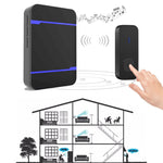 Campanello wireless impermeabile IP55 110dB con 2 trasmettitori