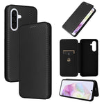 Custodia per telefono in pelle con texture in fibra di carbonio, For Samsung Galaxy A17 5G, For Samsung Galaxy A56 5G, For Samsung Galaxy A26 5G, For Samsung Galaxy A36