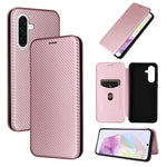 Custodia per telefono in pelle con texture in fibra di carbonio, For Samsung Galaxy A17 5G, For Samsung Galaxy A56 5G, For Samsung Galaxy A26 5G, For Samsung Galaxy A36