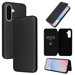 Custodia per telefono in pelle con texture in fibra di carbonio, For Samsung Galaxy A17 5G, For Samsung Galaxy A56 5G, For Samsung Galaxy A26 5G, For Samsung Galaxy A36