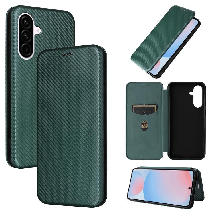 Custodia per telefono in pelle con texture in fibra di carbonio, For Samsung Galaxy A17 5G, For Samsung Galaxy A56 5G, For Samsung Galaxy A26 5G, For Samsung Galaxy A36