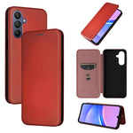 Custodia per telefono in pelle con texture in fibra di carbonio, For Samsung Galaxy A17 5G, For Samsung Galaxy A56 5G, For Samsung Galaxy A26 5G, For Samsung Galaxy A36