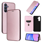 Custodia per telefono in pelle con texture in fibra di carbonio, For Samsung Galaxy A17 5G, For Samsung Galaxy A56 5G, For Samsung Galaxy A26 5G, For Samsung Galaxy A36