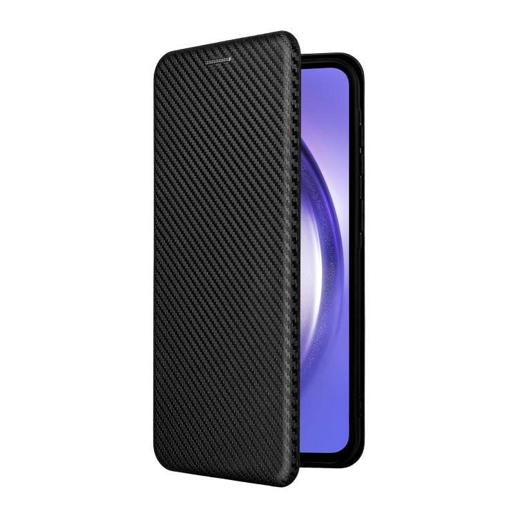 Custodia per telefono in pelle con texture in fibra di carbonio, For Samsung Galaxy A57 5G, For Samsung Galaxy A37 5G, For Samsung Galaxy A27 5G, For Samsung Galaxy A07 4G