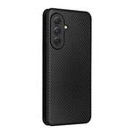 Custodia per telefono in pelle con texture in fibra di carbonio, For Samsung Galaxy A57 5G, For Samsung Galaxy A37 5G, For Samsung Galaxy A27 5G, For Samsung Galaxy A07 4G