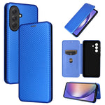 Custodia per telefono in pelle con texture in fibra di carbonio, For Samsung Galaxy A57 5G, For Samsung Galaxy A37 5G, For Samsung Galaxy A27 5G, For Samsung Galaxy A07 4G