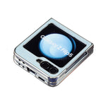 Custodia per telefono in PU glitterato rombico galvanico, For Samsung Galaxy Z Flip6 / Flip7 FE, For Samsung Galaxy Z Flip5, For Samsung Galaxy Z Flip4