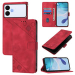 Custodia per telefono in pelle goffrata effetto pelle, For Galaxy S26 FE 5G, For Samsung Galaxy S26+ 5G, For Samsung Galaxy S26 Edge 5G, For Samsung Galaxy S26 Ultra 5G