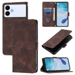 Custodia per telefono in pelle goffrata effetto pelle, For Galaxy S26 FE 5G, For Samsung Galaxy S26+ 5G, For Samsung Galaxy S26 Edge 5G, For Samsung Galaxy S26 Ultra 5G