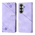 Custodia per telefono in pelle goffrata effetto pelle, For Samsung Galaxy S26 5G, For Samsung Galaxy S25 Edge 5G, For Samsung Galaxy S24 FE 5G
