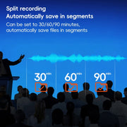 S7 HD Schermo a colori Smart Noise Reduction Registratore vocale, S7