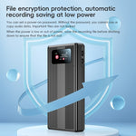 Registratore vocale ZD42B con riduzione rumore 16GB 32GB