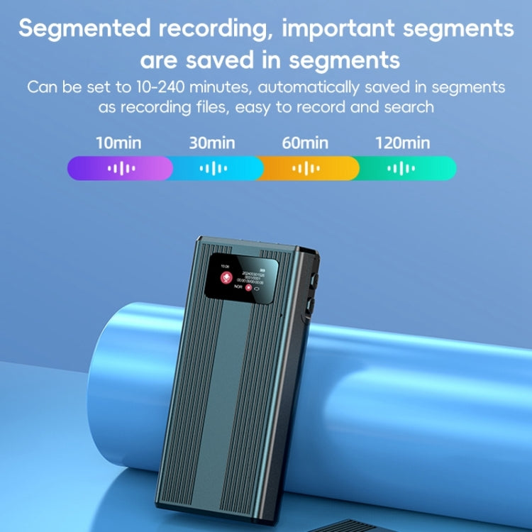 ZD42B Registratore vocale con riduzione intelligente del rumore e controllo magnetico del suono, 16GB, 32GB