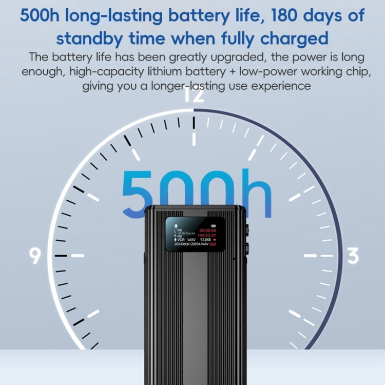 ZD42B Registratore vocale con riduzione intelligente del rumore e controllo magnetico del suono, 16GB, 32GB