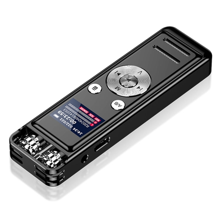 ZD43B Registratore vocale omnidirezionale con doppio microfono e riduzione intelligente del rumore, 32GB, 64GB