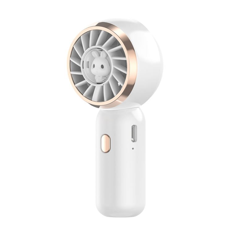 Mini turbina portatile simpatico coniglio ventilatore elettrico