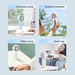Mini ventilatore portatile coniglio ricaricabile USB