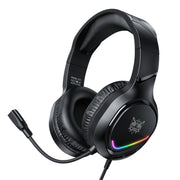 Cuffie da gioco ONIKUMA X31 USB/3,5 mm cablate RGB con microfono, lunghezza cavo: 2,2 m, X31