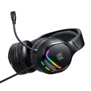 Cuffie da gioco ONIKUMA X31 USB/3,5 mm cablate RGB con microfono, lunghezza cavo: 2,2 m, X31