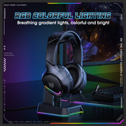 Cuffie da gioco ONIKUMA X31 USB/3,5 mm cablate RGB con microfono, lunghezza cavo: 2,2 m, X31