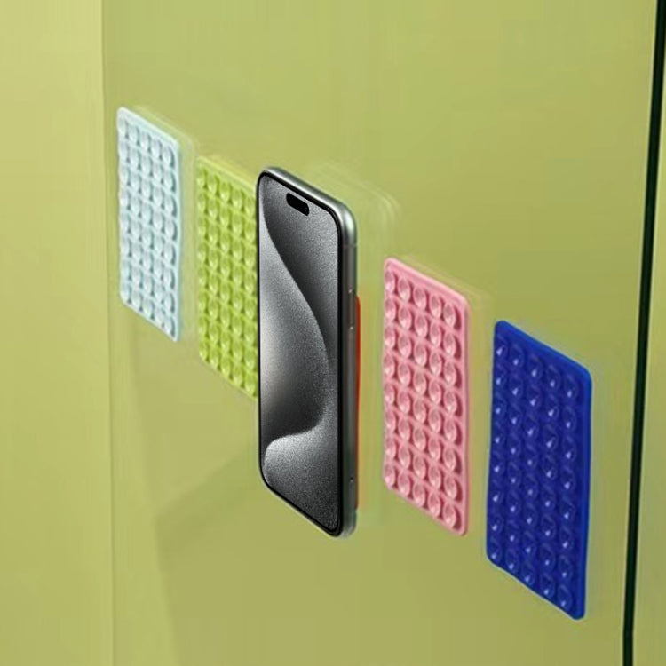 Adesivi posteriori a ventosa bifacciali in silicone per telefono cellulare, 40 pezzi