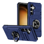 Custodia antiurto per telefono con supporto ad anello in metallo in TPU ibrido per PC, For Samsung Galaxy S23 FE 5G, For Samsung Galaxy S23+ 5G, For Samsung Galaxy S23 5G