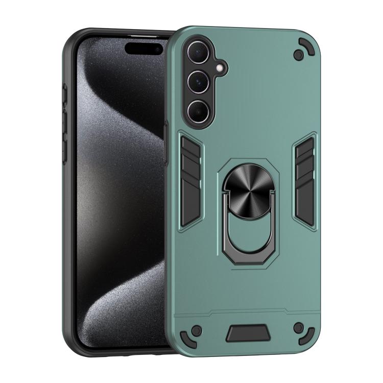 Custodia per telefono con supporto ad anello in metallo antiurto, For Samsung Galaxy A37 5G, For Samsung Galaxy S25 FE 5G, For Samsung Galaxy A07 4G, For Samsung Galaxy A17 5G, For Samsung Galaxy S25 Edge 5G, For Samsung Galaxy A06 5G                  ...