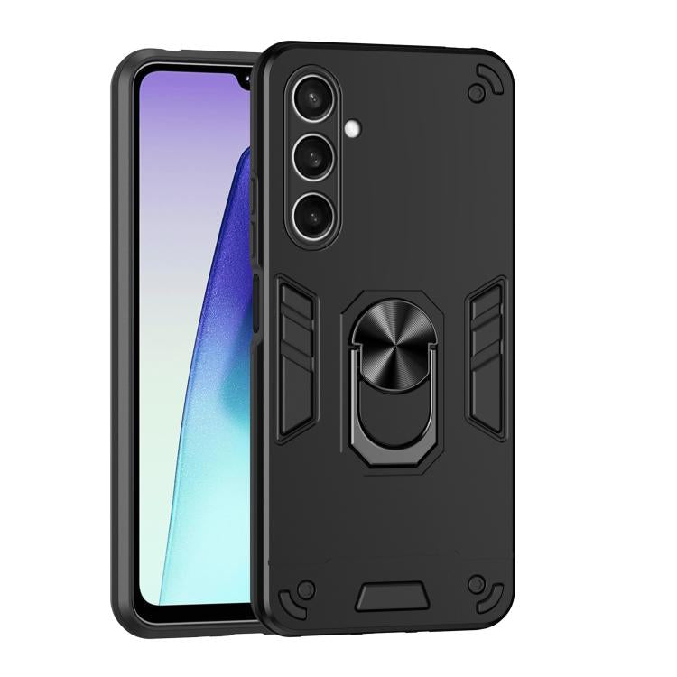Custodia per telefono con supporto ad anello in metallo antiurto, For Samsung Galaxy A37 5G, For Samsung Galaxy S25 FE 5G, For Samsung Galaxy A07 4G, For Samsung Galaxy A17 5G, For Samsung Galaxy S25 Edge 5G, For Samsung Galaxy A06 5G                  ...