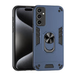 Custodia per telefono con supporto ad anello in metallo antiurto, For Samsung Galaxy S26+ 5G, For Samsung Galaxy S26 Ultra 5G, For Samsung Galaxy S26 5G, For Samsung Galaxy S24 FE 5G
