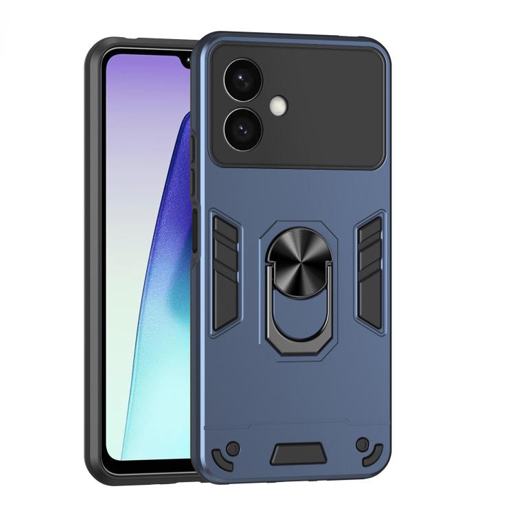 Custodia per telefono con supporto ad anello in metallo antiurto, For Samsung Galaxy S26+ 5G, For Samsung Galaxy S26 Ultra 5G, For Samsung Galaxy S26 5G, For Samsung Galaxy S24 FE 5G