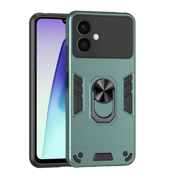 Custodia per telefono con supporto ad anello in metallo antiurto, For Samsung Galaxy S26+ 5G, For Samsung Galaxy S26 Ultra 5G, For Samsung Galaxy S26 5G, For Samsung Galaxy S24 FE 5G