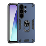 Custodia per telefono con supporto ad anello in metallo antiurto, For Samsung Galaxy S26+ 5G, For Samsung Galaxy S26 Ultra 5G, For Samsung Galaxy S26 5G, For Samsung Galaxy S24 FE 5G
