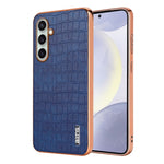 Custodia per telefono con copertura totale AZNS con struttura elettrolitica e texture coccodrillo, For Galaxy A27 5G, For Samsung Galaxy A56 5G, For Samsung Galaxy A26 5G, For Samsung Galaxy A36