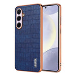 Custodia per telefono con copertura totale AZNS con struttura elettrolitica e texture coccodrillo, For Galaxy A27 5G, For Samsung Galaxy A56 5G, For Samsung Galaxy A26 5G, For Samsung Galaxy A36