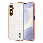Custodia per telefono con copertura totale AZNS con struttura elettrolitica e texture coccodrillo, For Galaxy A07 / A08 5G / 4G, For Galaxy A17 4G / 5G / A18 5G / 4G, For Samsung Galaxy A57 5G, For Samsung Galaxy A37 5G