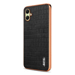 Custodia per telefono con copertura totale AZNS con struttura elettrolitica e texture coccodrillo, For Galaxy A07 / A08 5G / 4G, For Galaxy A17 4G / 5G / A18 5G / 4G, For Samsung Galaxy A57 5G, For Samsung Galaxy A37 5G