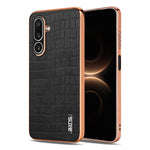 Custodia per telefono con copertura totale AZNS con struttura elettrolitica e texture coccodrillo, For Galaxy A27 5G, For Samsung Galaxy A56 5G, For Samsung Galaxy A26 5G, For Samsung Galaxy A36