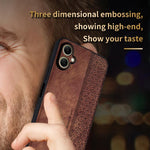 Custodia per telefono AZNS 3D in rilievo effetto pelle, For Samsung Galaxy A07 4G, For Samsung Galaxy A56 5G, For Samsung Galaxy A26 5G, For Samsung Galaxy A36 5G