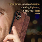 Custodia per telefono AZNS 3D in rilievo effetto pelle, For Galaxy A08 5G / A08 4G, For Galaxy A18 5G / A18 4G, For Galaxy A27 5G, For Samsung Galaxy A17 4G / 5G